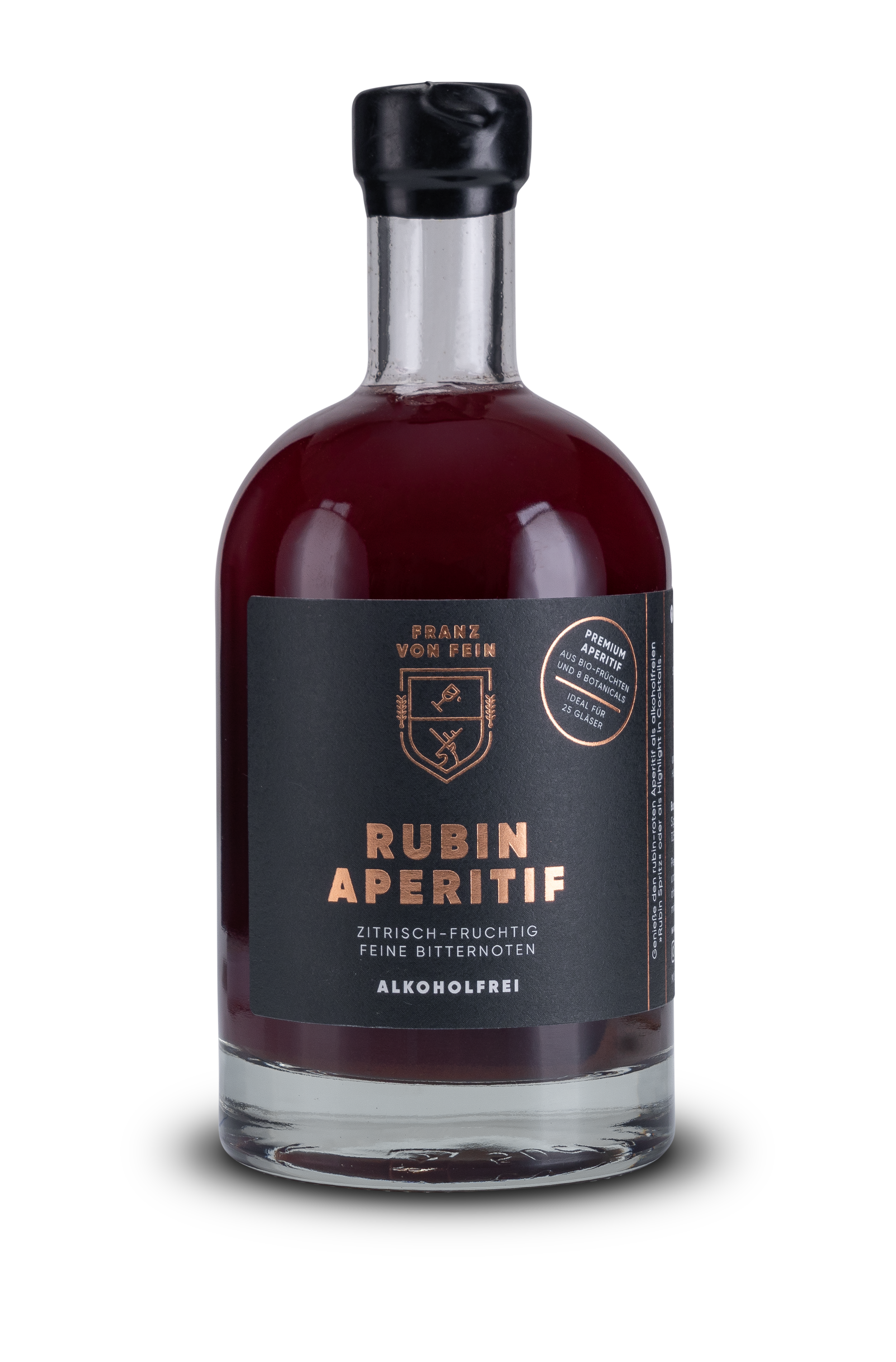 Franz von Fein - RUBIN - alkoholfreier Aperitif 0,5l 0,0%vol.