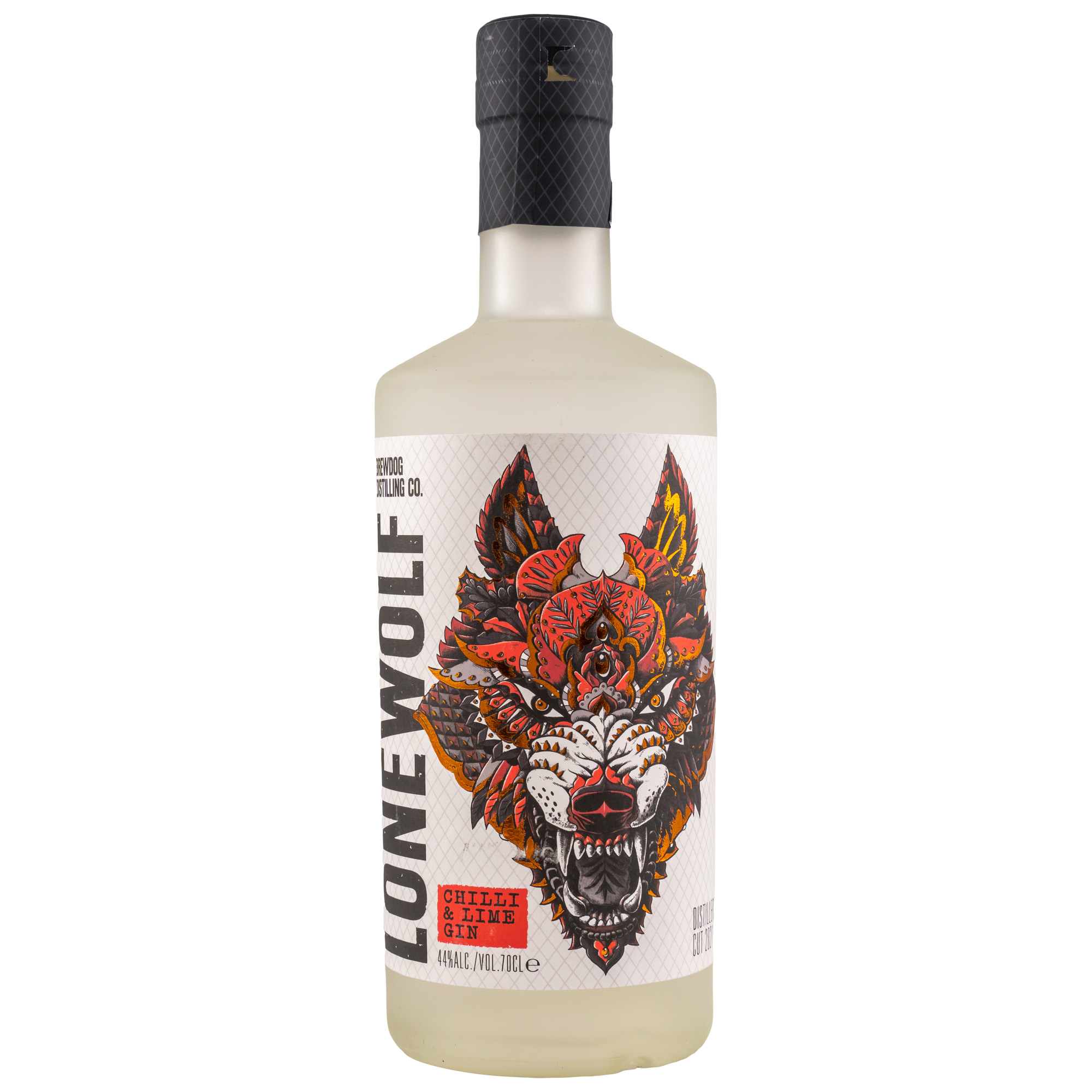 Lonewolf - Chilli & Lime Gin - Distiller's Cut 2021 - Brewdog 0,7l 44%vol.