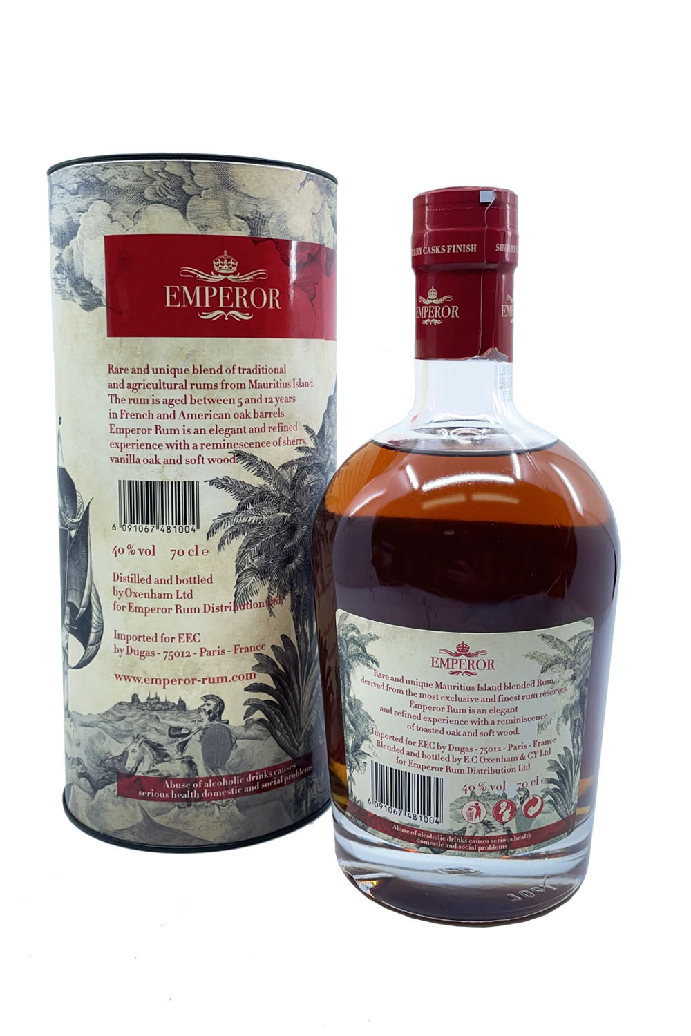 Emperor Mauritian Rum ~ Sherry Finish ~ 0,7l 40%vol.