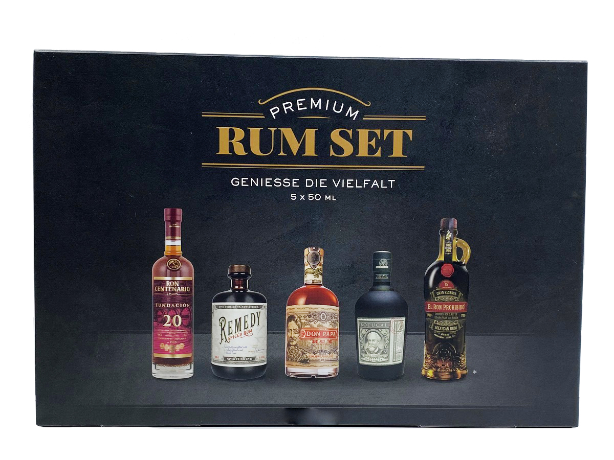 Rum Tasting Box Premium (5x50ml)