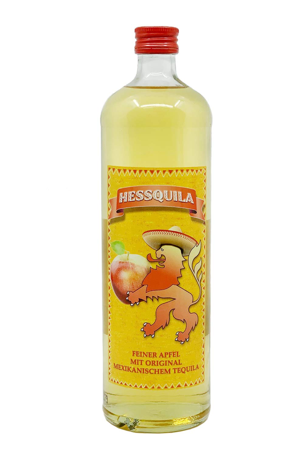 Hessquila Hessischer Tequila - Apfel mit Tequila Spirituose 20% vol. 0,7l