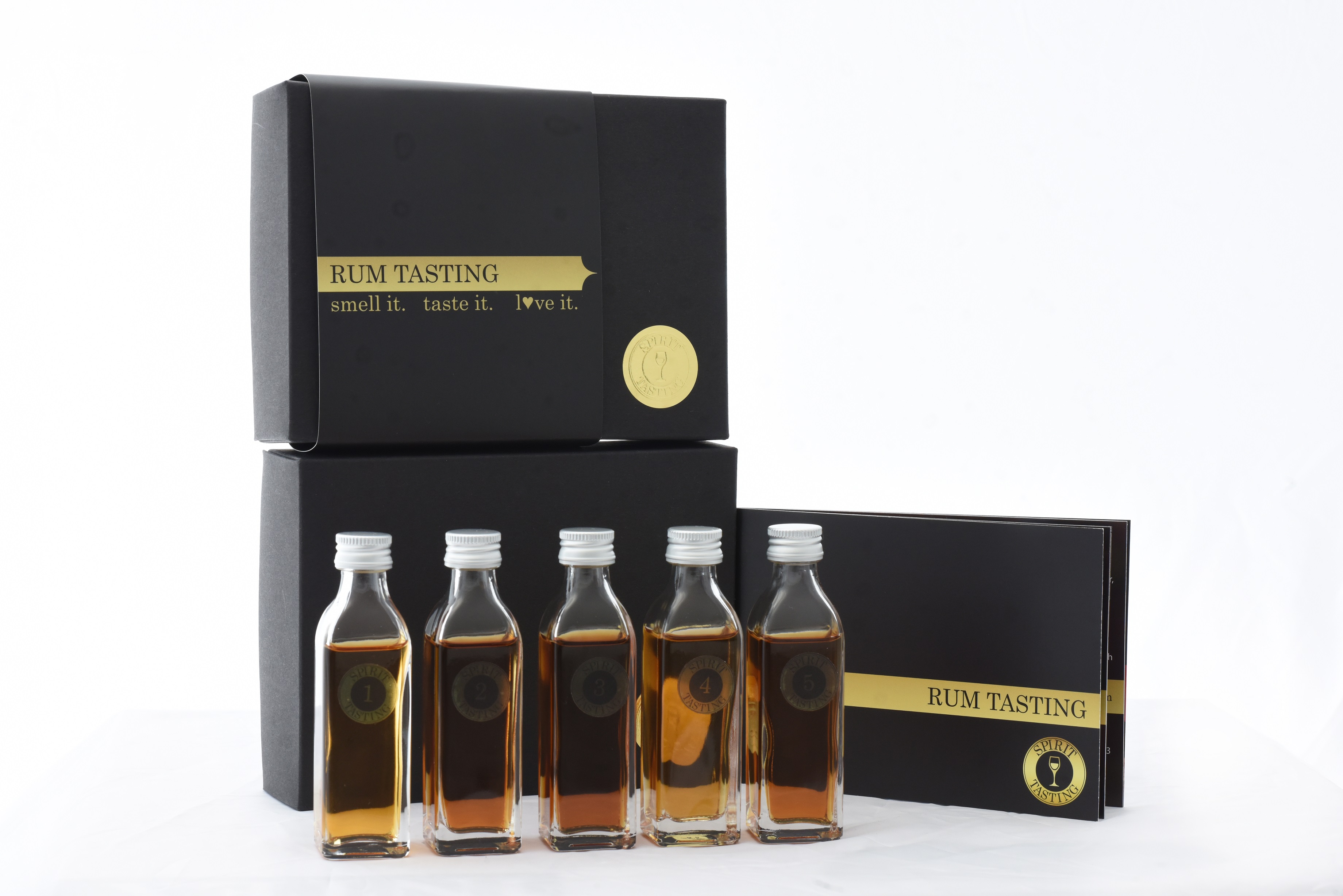 Spirit Tasting - Rum Tasting Paket (5 x 40ml) - Rum Probierpaket