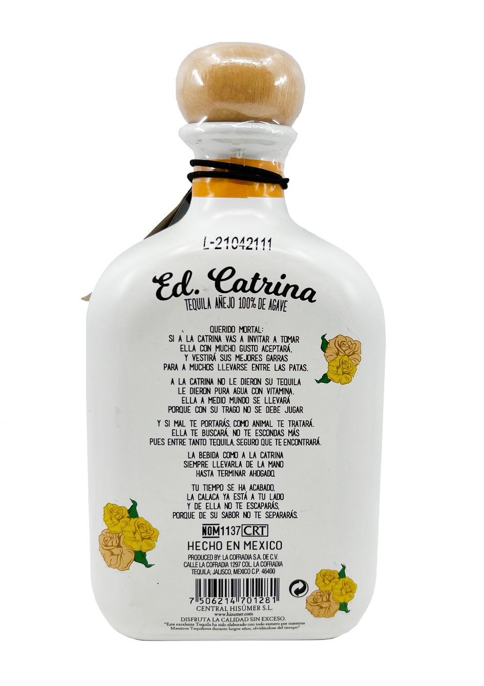 La Cofradia - Tequila Anejo 0,7l 38%vol.