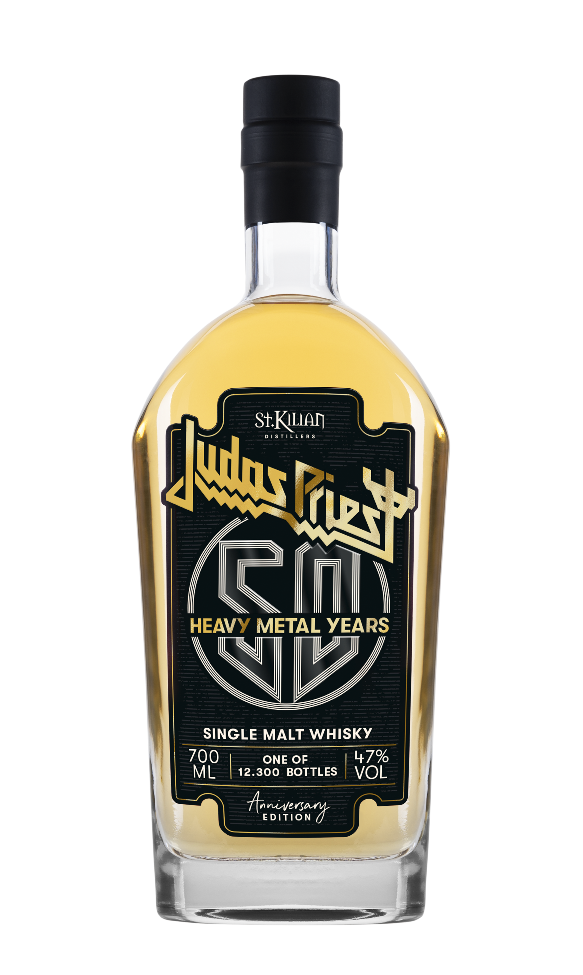 St. Kilian - Judas Priest - Single Malt Whisky Anniversary Edition 0,7l 47%vol.