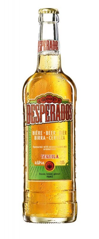 XL Desperados Flasche 0,65L Bier mit Tequila Flavor 5,9% vol.