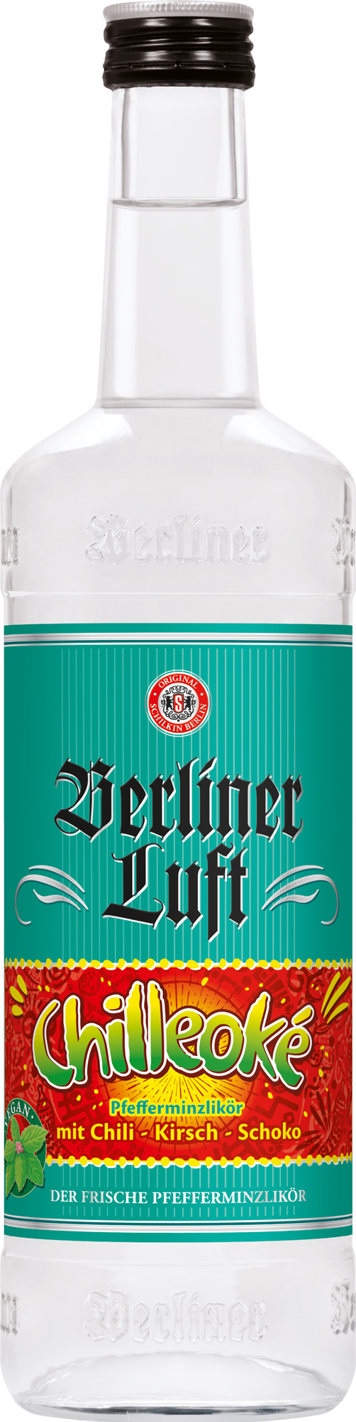 Berliner Luft  - Chilleoké - Pfefferminzlikör 0,7l 18%vol.