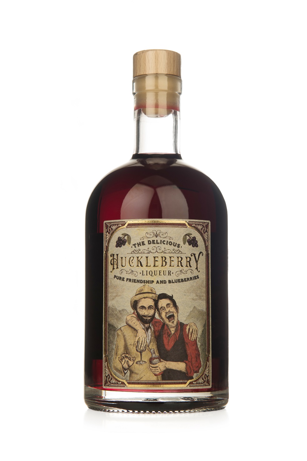 Huckleberry Gin LIKÖR ~ mit extra Heidelbeeren ~  0,5l 22%vol.