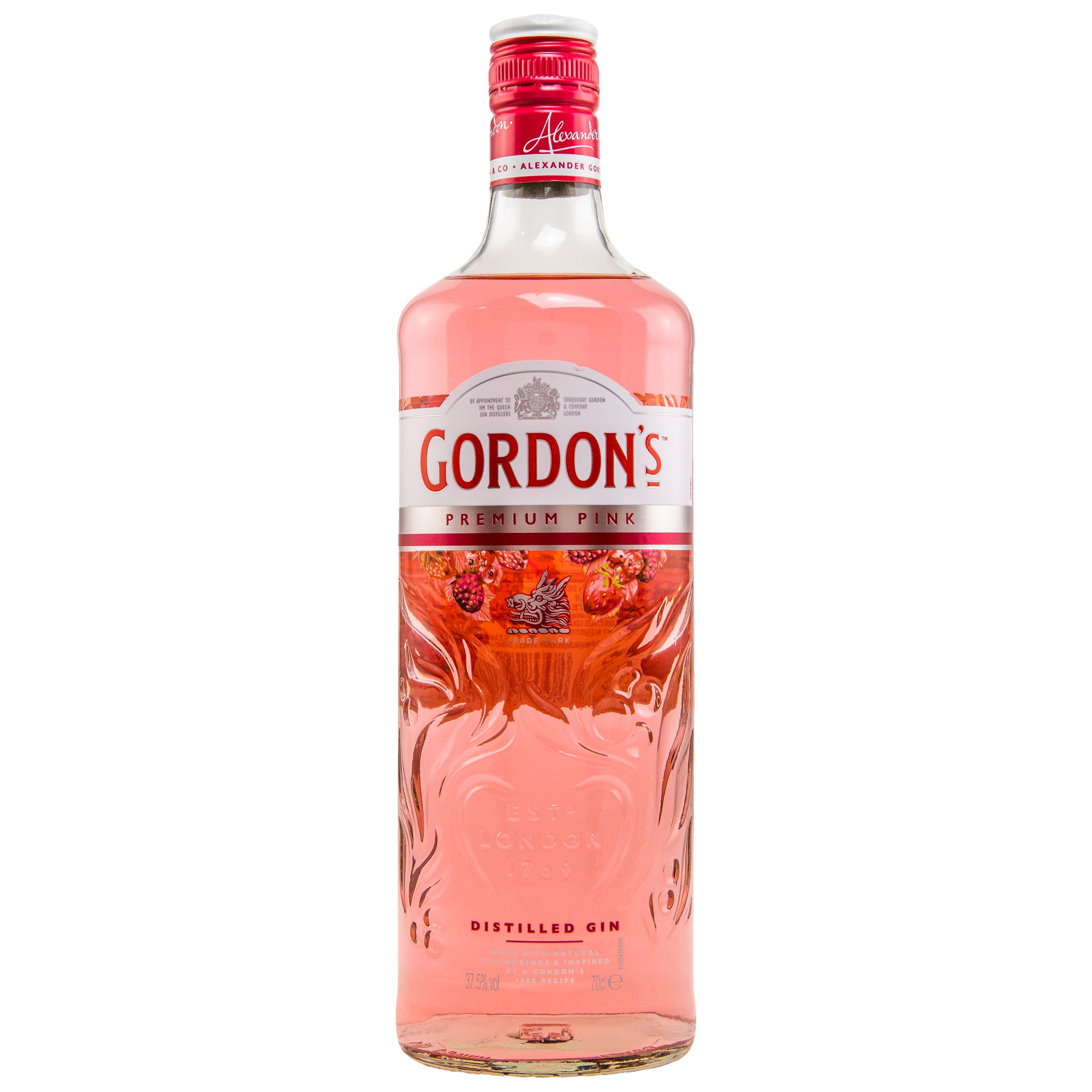 Gordon's Premium Pink Distilled Gin 0,7l 37,5%vol.