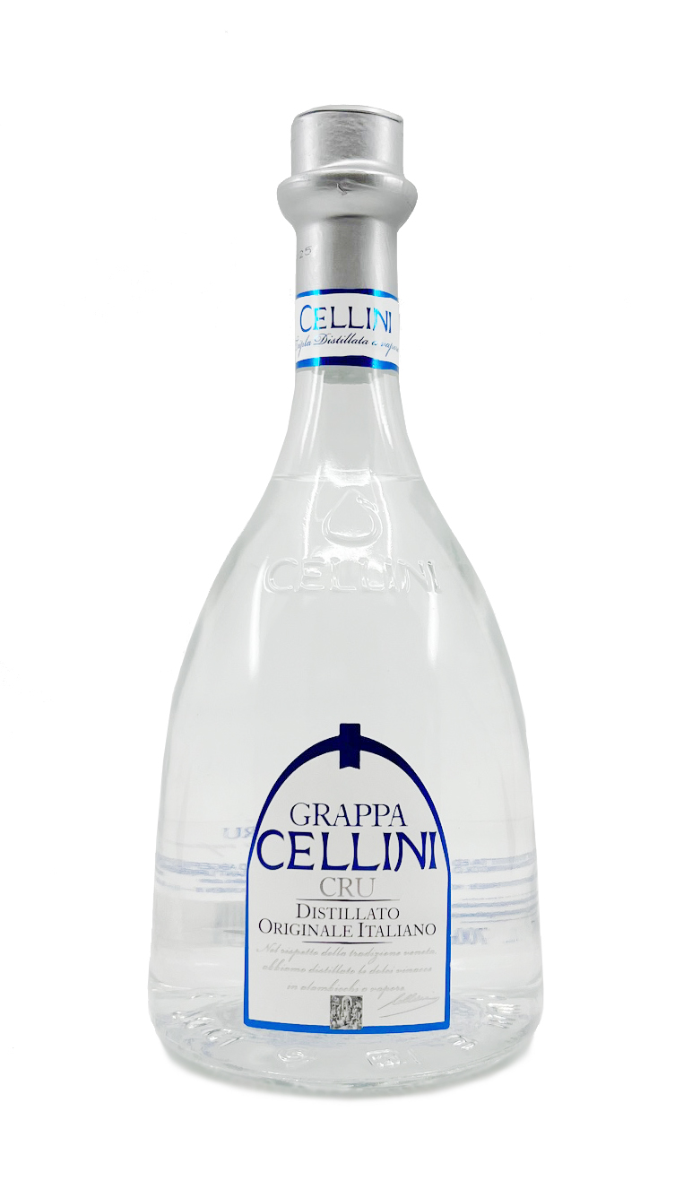 Cellini Grappa "Cru" Bianca 0,7l 38%vol.