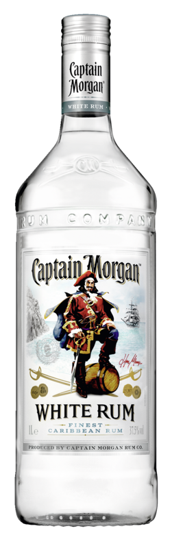 Captain Morgan White Rum 0,7l 37,5%vol.