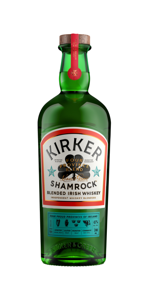 Kirker Shamrock - Blended Irish Whiskey 0,7l 43%vol.