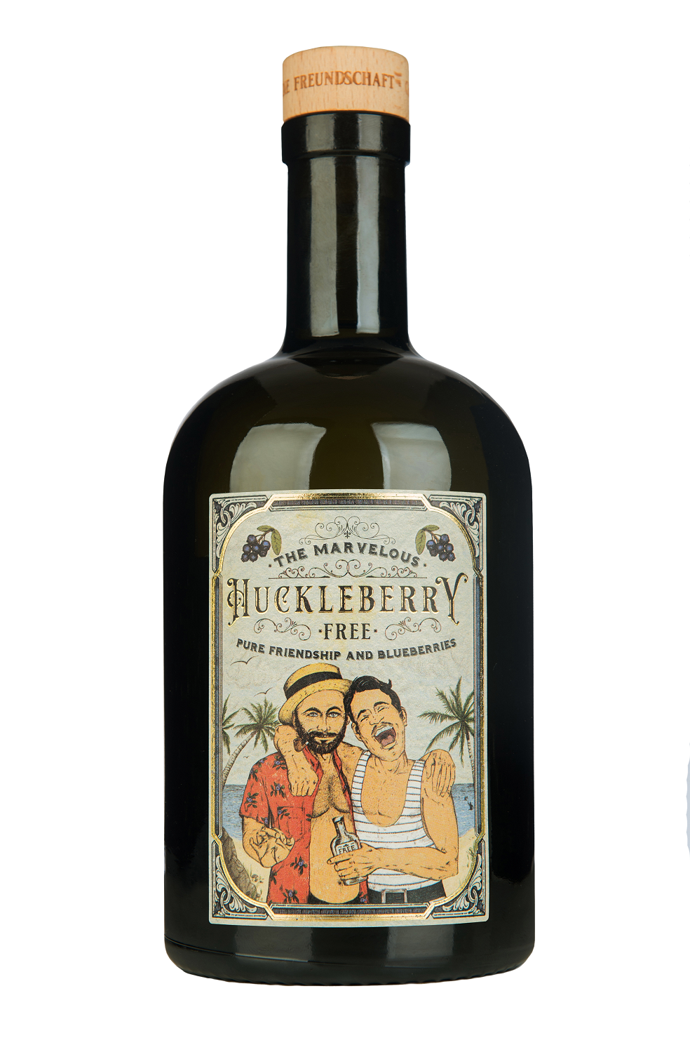 Huckleberry FREE - alkoholfreie Ginalternative 0,5l 0.0%vol.