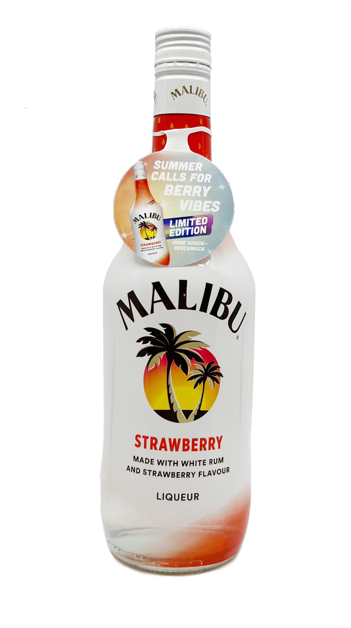Malibu - Strawberry Likör 0,7 21%vol.