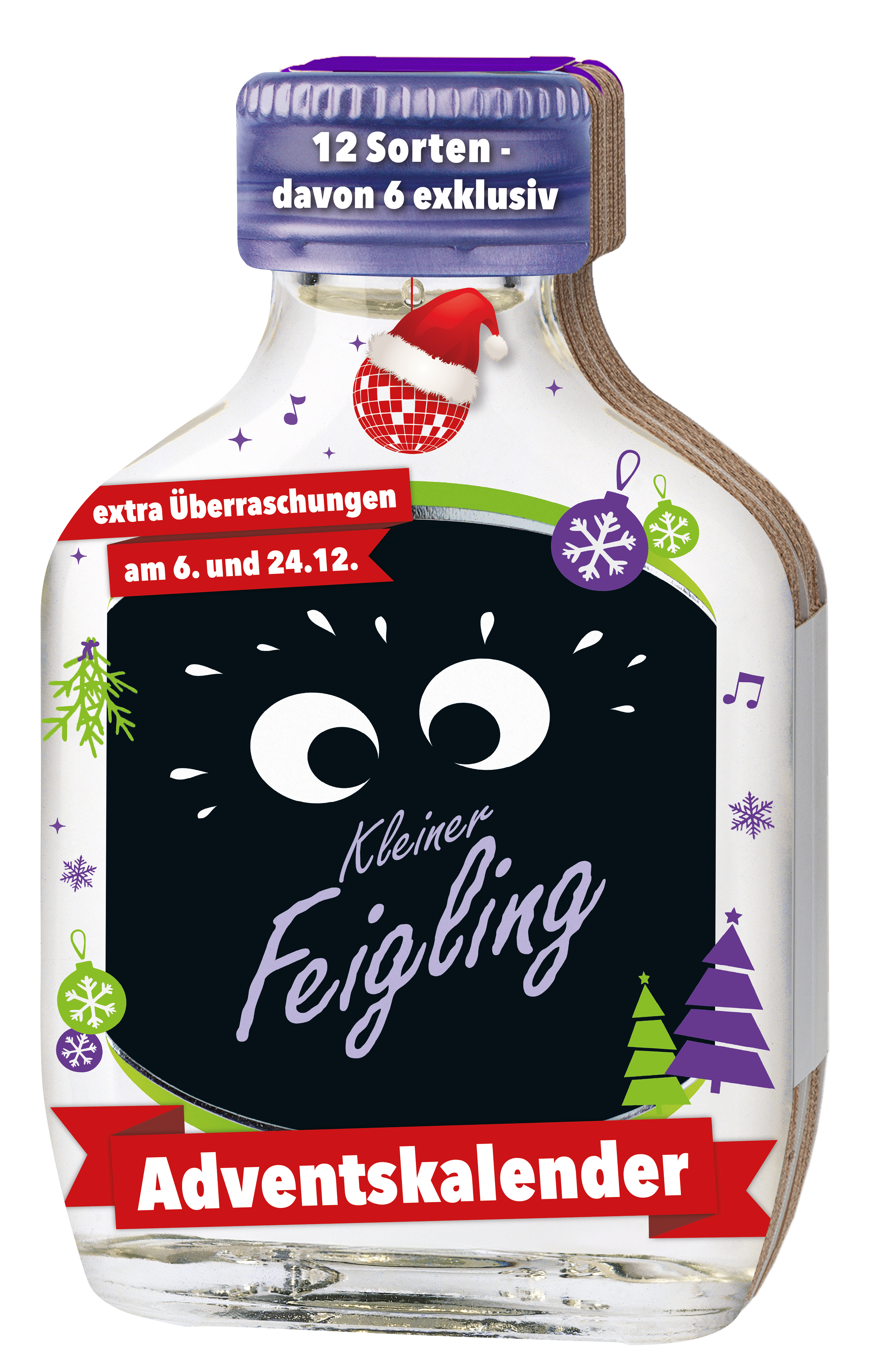 Kleiner Feigling - Adventskalender 24x0,02l 17,08%vol.