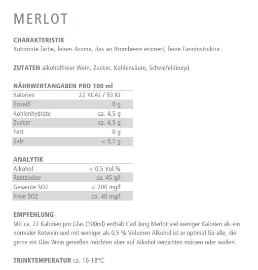 Carl Jung - Rotweinpaket - Curveé rot, Merlot, Cabernet Sauvignon - (3x0,75l)