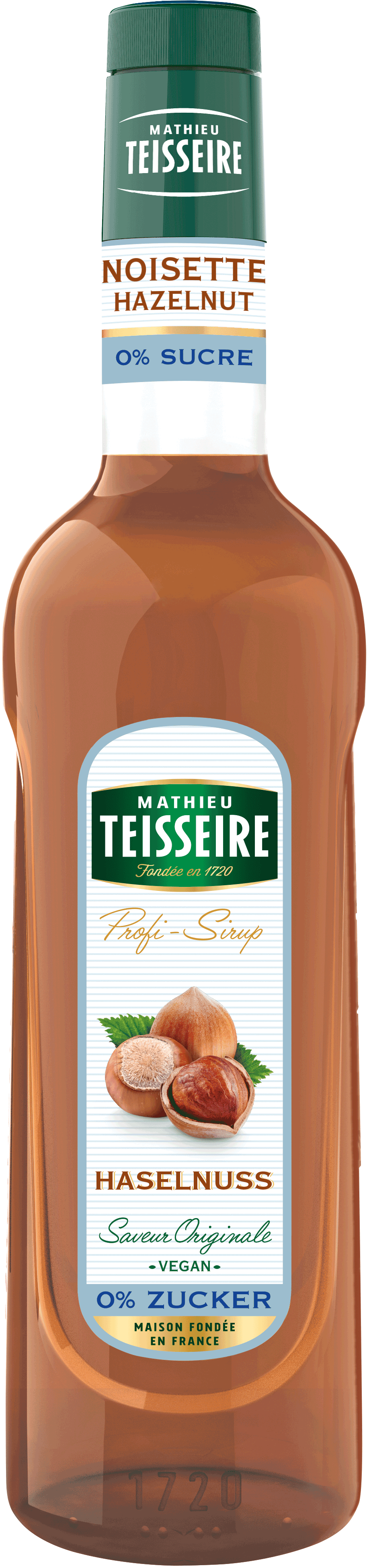 Mathieu Teisseire Sirup Haselnuss - 0% Zucker - 0,7l
