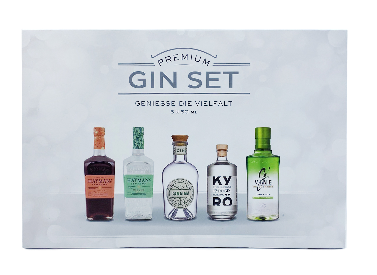 Gin Tasting Box Premium (5x50ml)