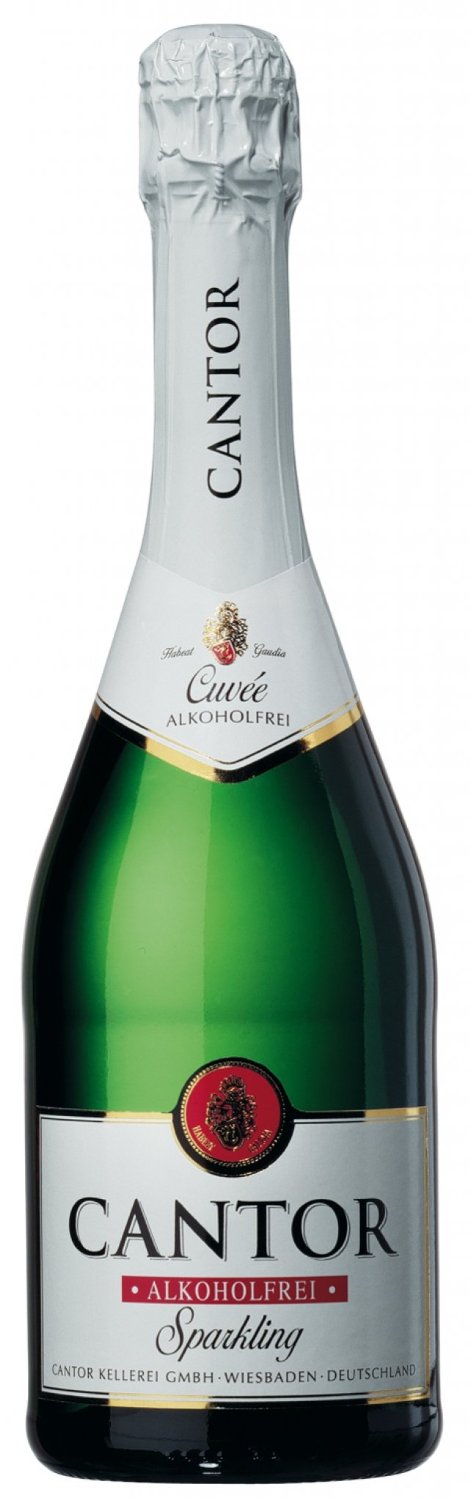 Cantor Cuvée alkoholfrei Sekt Sparkling - 0,75l