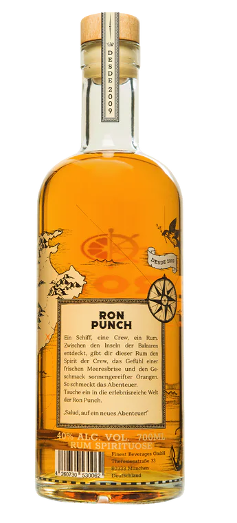 Ron Punch - Orange Infused Rum 0,7l 40%vol.