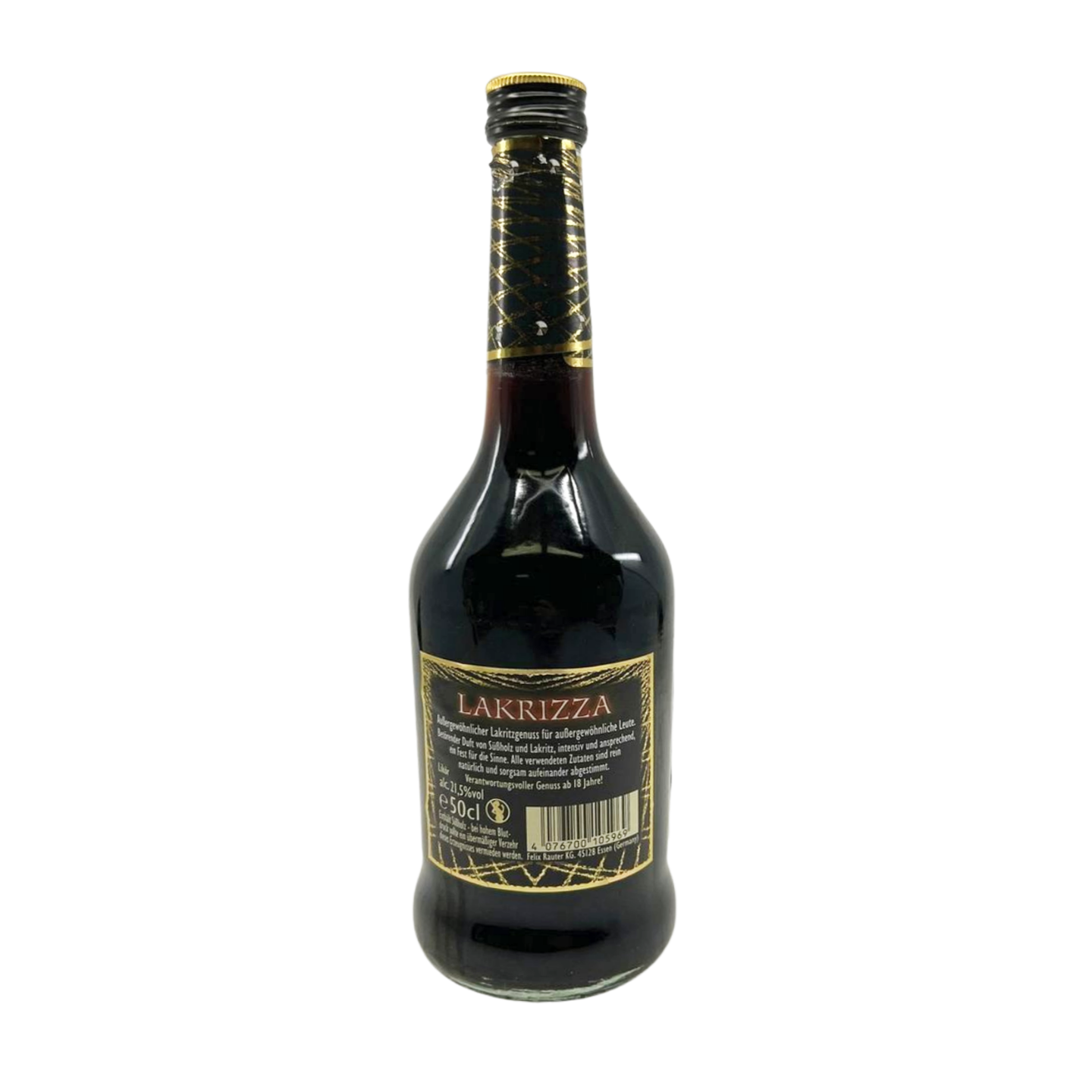 Lakrizza - Lakritzlikör - 0,5l 21,5%vol.