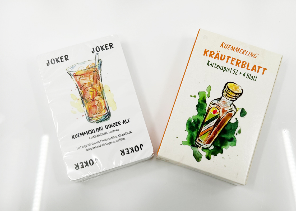 Kuemmerling Kräuterblatt - Kartenspiel mit 52+4 Blatt