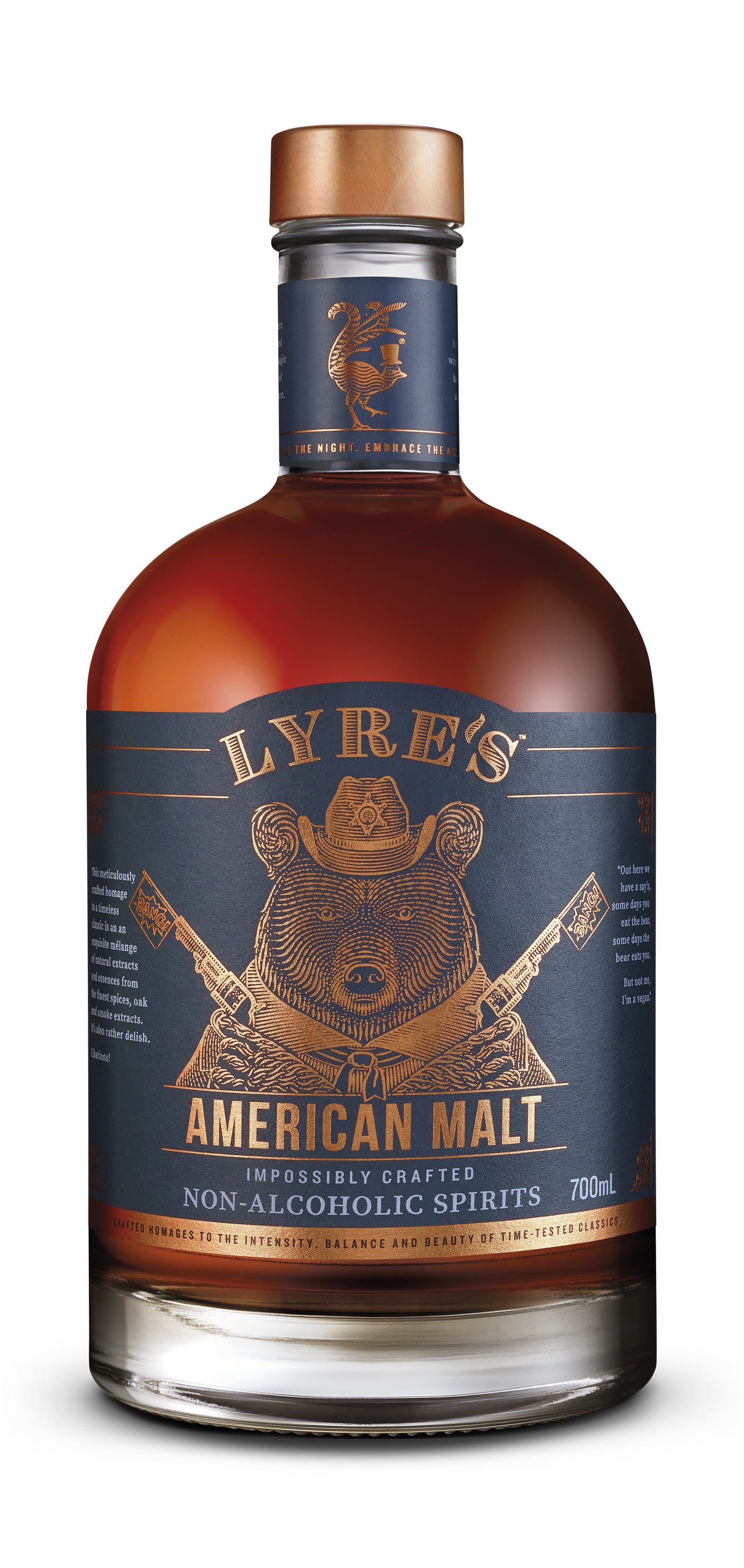 Lyre's - American Malt - alkoholfreier Whisky 0,7l