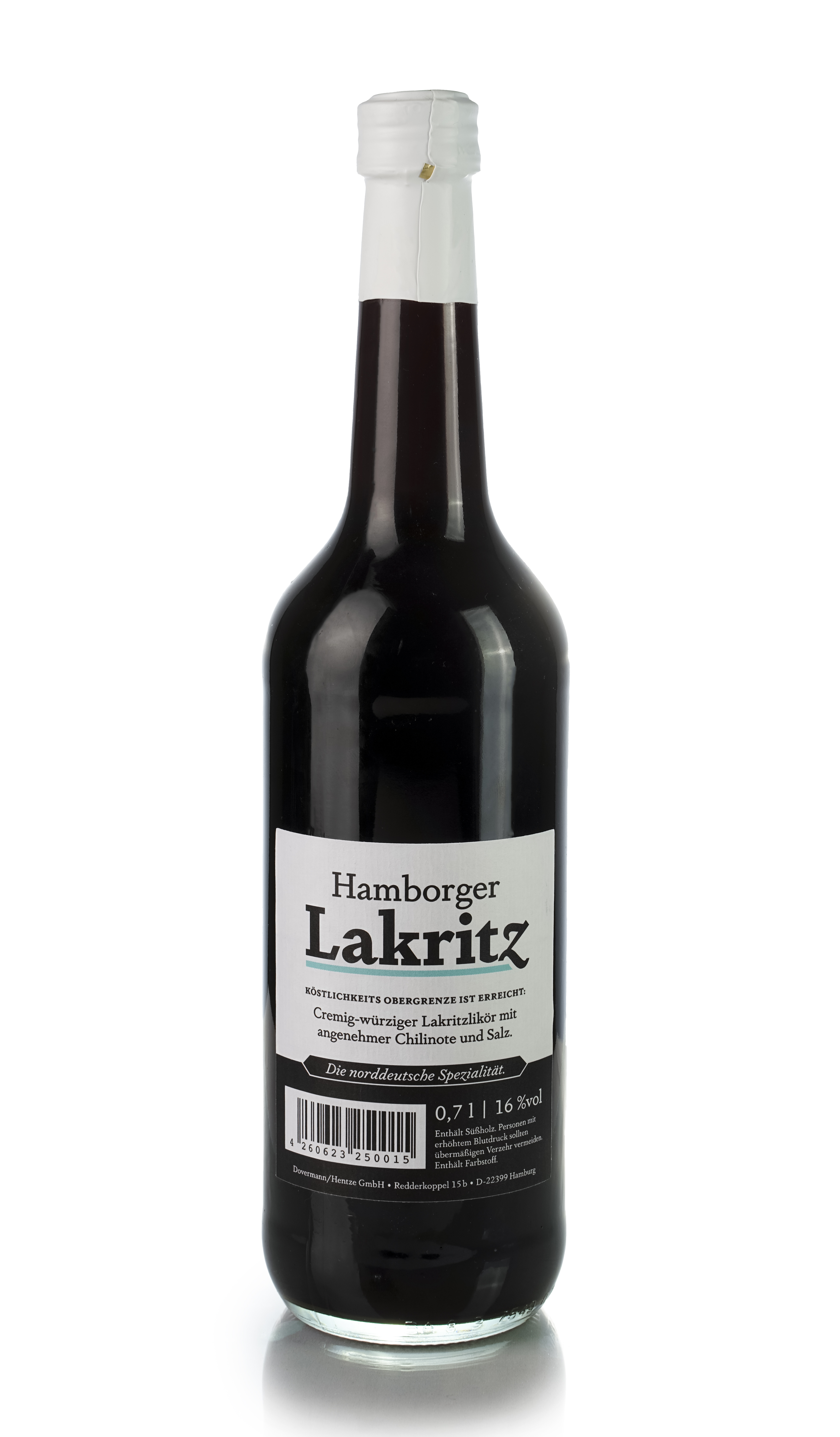 Hamborger Lakritz 0,7l 16% vol.