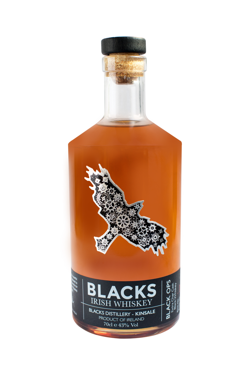 Blacks Ops - Blended Extra Char Cask Irish Whiskey 0,7l 43%vol.