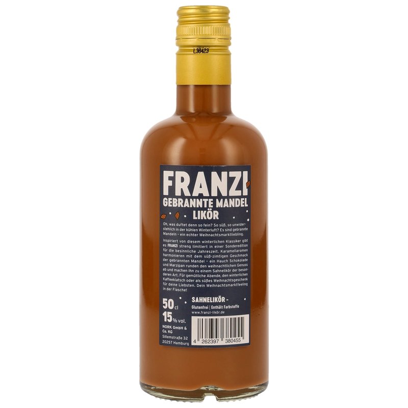 Franzi - SONDEREDITION - Gebrannte Mandel 0,5l 15%vol.