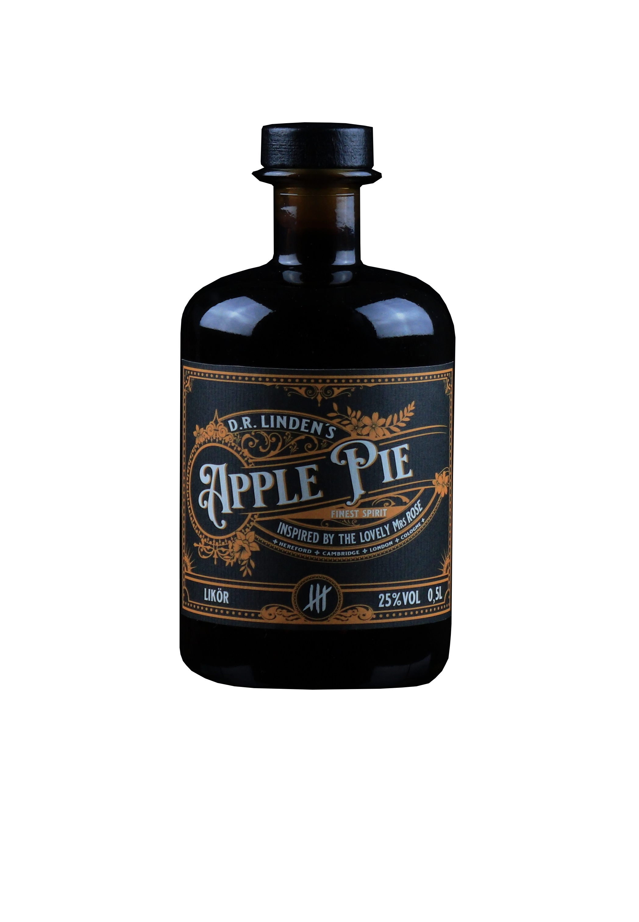 D.R. Lindens Apple Pie - Apfel-Zimt-Likör - 0,5l 25%vol.