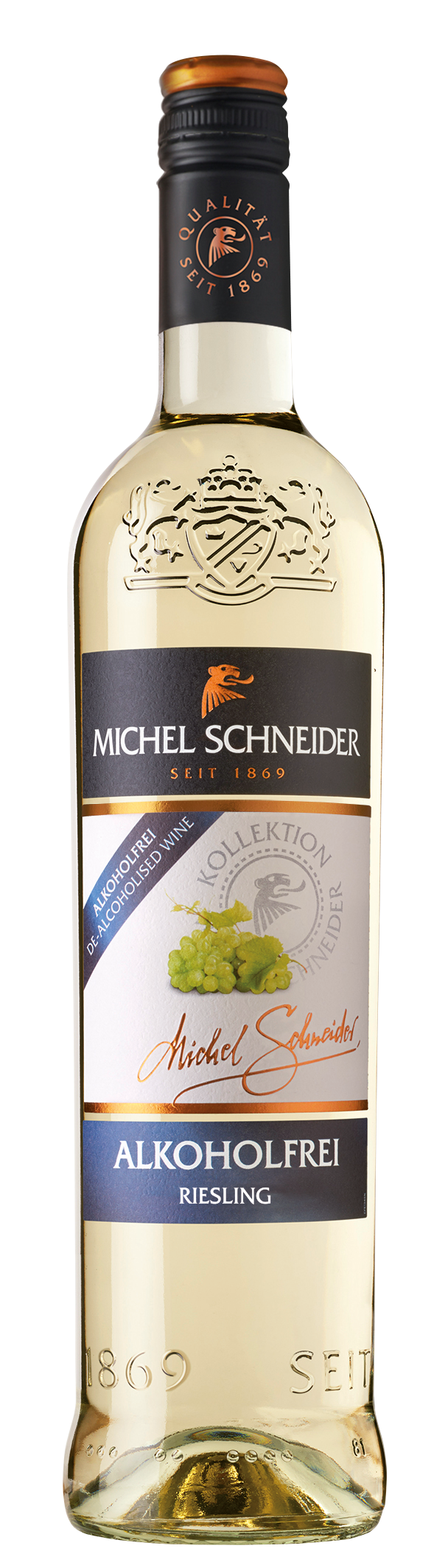 Michel Schneider - Riesling -  alkoholfreier Weißwein 0,75l