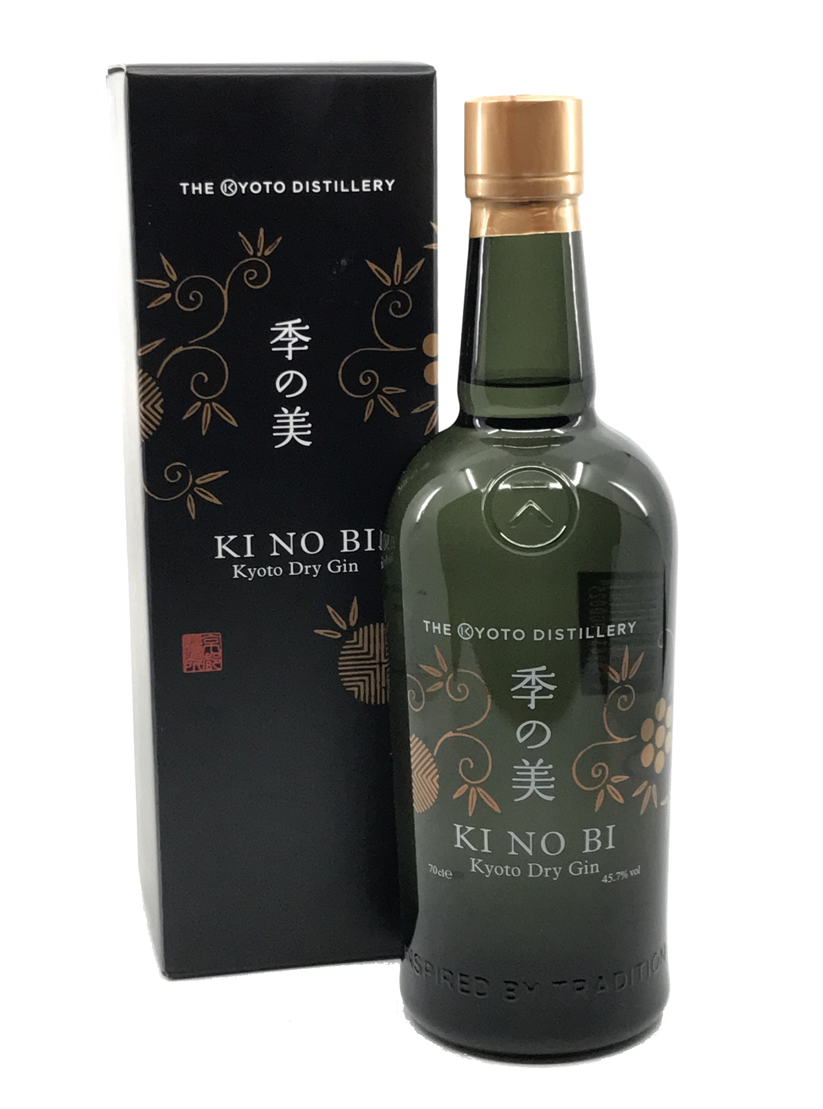 KI NO BI Classic - Kyoto Dry Gin - 0,7l - 45,7% vol. Alk. - Kinobi