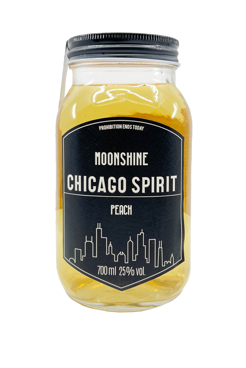 Chicago Spirit Moonshine - Peach - Likör 0,7l 25%vol.