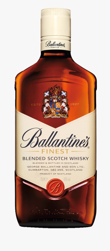  Ballantine´s Finest Whisky Scotch GP mit Glas 0,7l 40%vol.