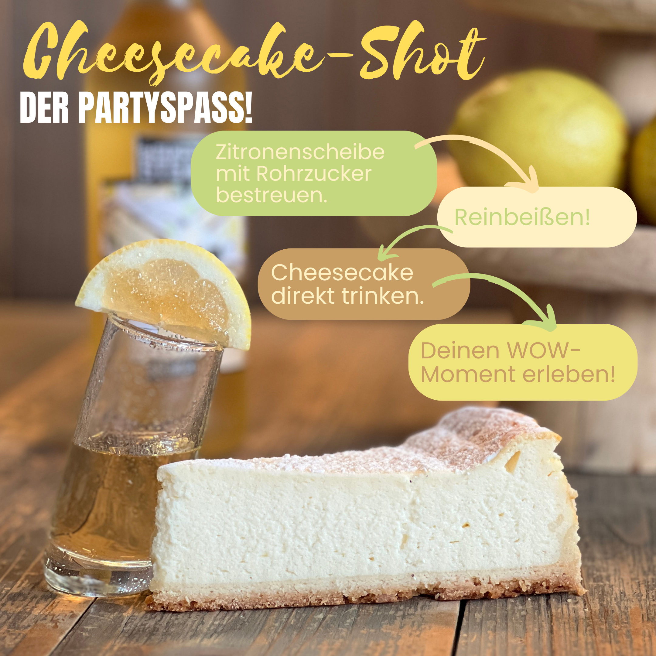 The Famous Steal - Cheesecake 0,7l 18%vol.