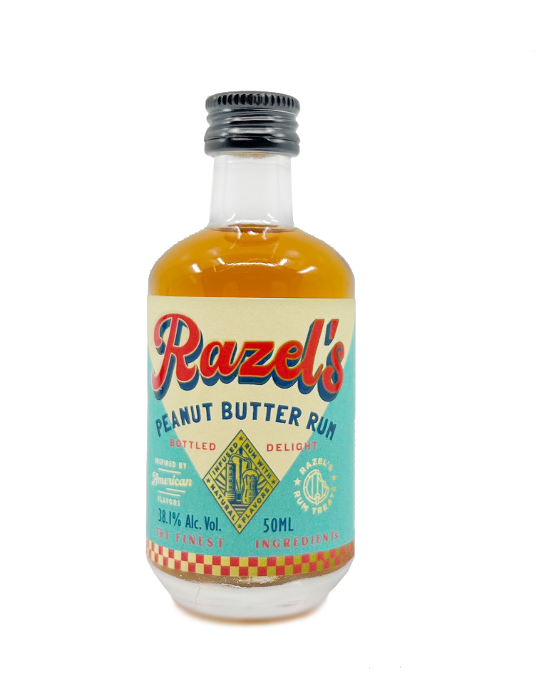 Razels Peanut Butter Rum - Miniatur - 0,05l 38,1%vol.
