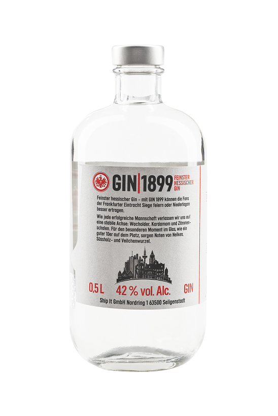 GIN 1899 - Eintracht Frankfurt Gin - 0,5l 42%vol.