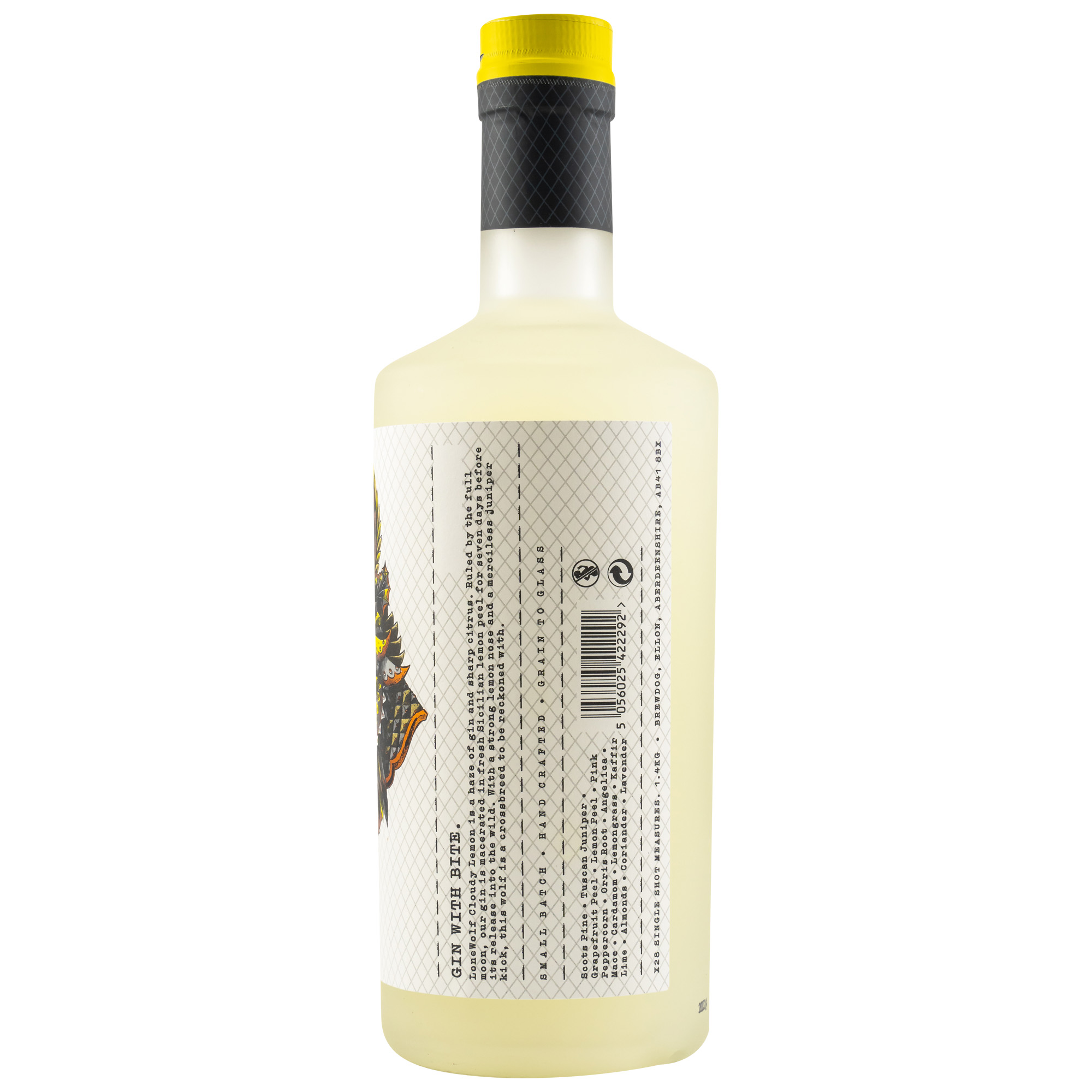 LoneWolf - Cloudy Lemon Gin -  Brewdog 0,7l 40%vol.