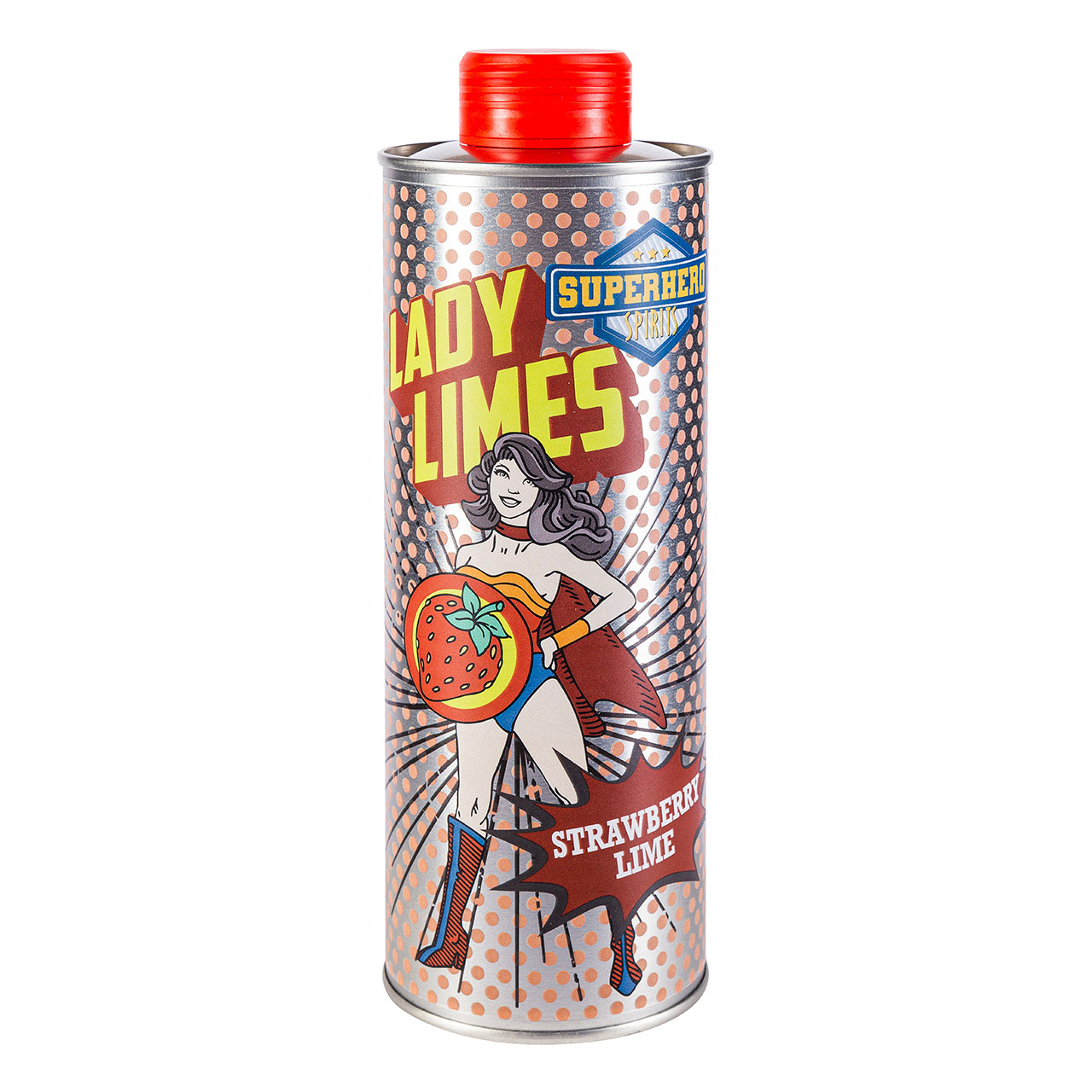 Superhero Spirits - Lady Limes - Strawberry Lime - 0,5l 20% vol.