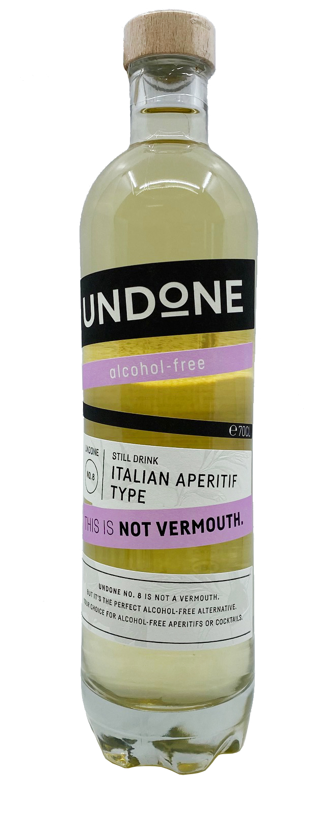 Undone Italian Aperitif Type - This is not Vermouth - Alkoholfreier Wermuth  No. 8 0,7l