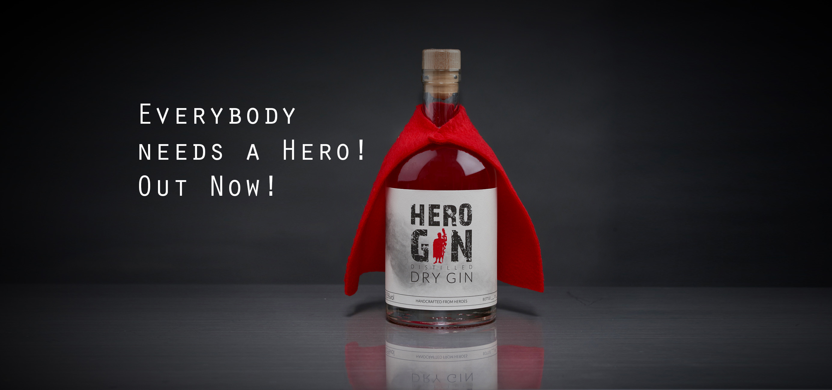 Hero Gin - Distilled Dry Gin - Handcrafted from Heroes (0,5l | 40,5%vol.) *versandkostenfrei*