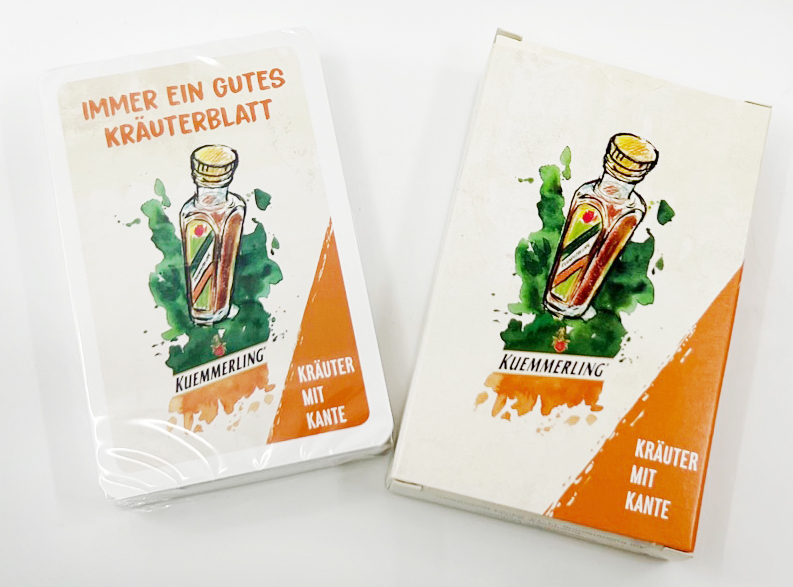 Kuemmerling Kräuterblatt - Kartenspiel mit 52+4 Blatt