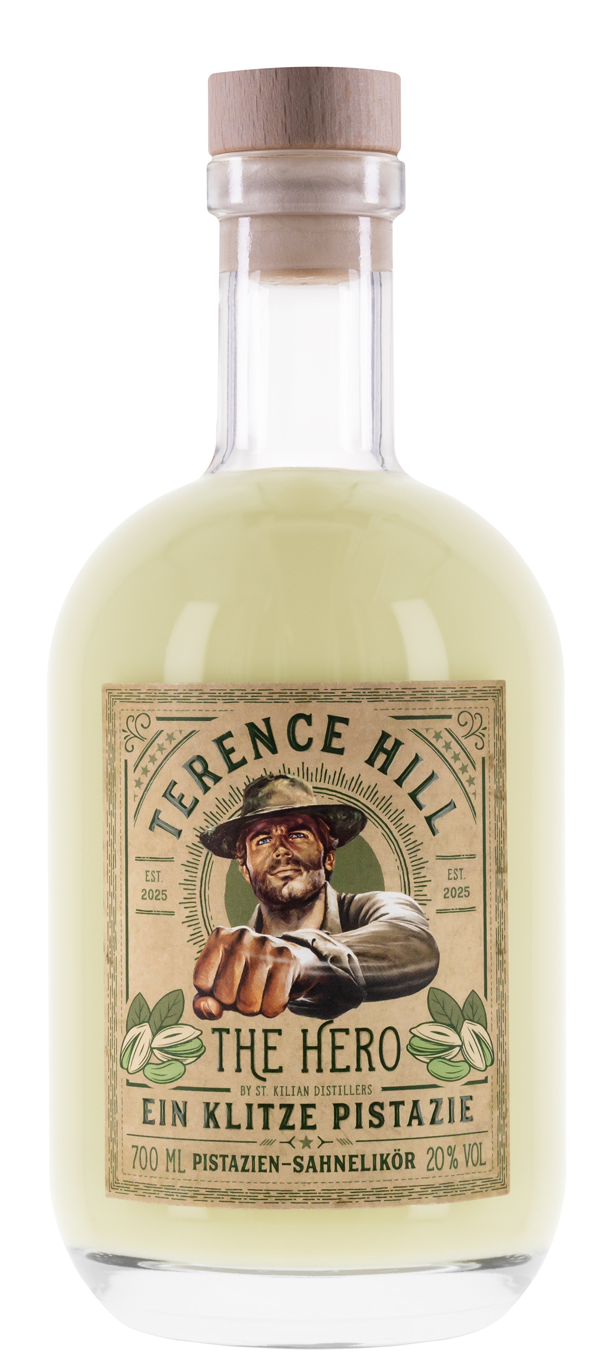  Terence Hill - Eine Klitze Pistazie - Pistazienlikör 20%vol. 0,7l